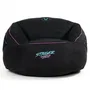 Woxter Puff Stinger Gaming GM26-114 con Relleno - Azul y Negro, Tela Antimanchas, Doble Costura